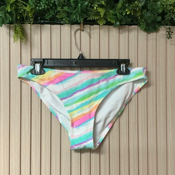 Xhilaration Women’s Multicolor Cheeky Bikini Bottom Size L - Picture 1 of 7